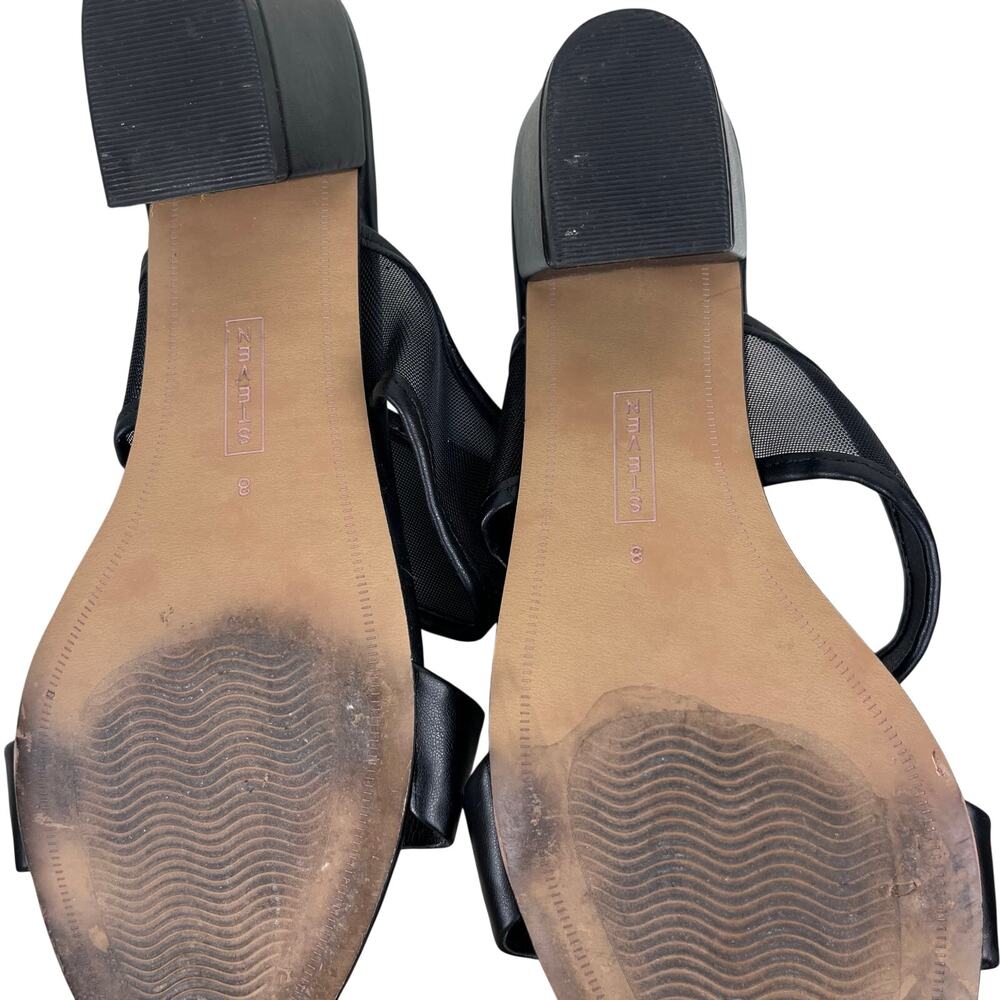 Steven by Steve Madden black block heel sandals Size 8 - Picture 6 of 6